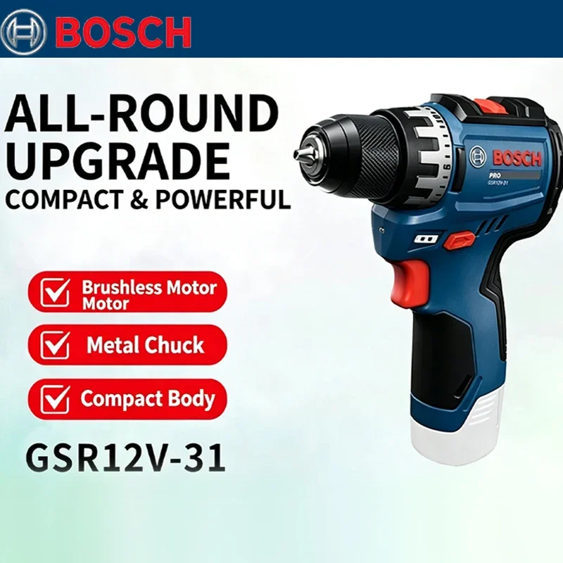 Home Improvement Tools - Bosch GSR 12V-31 Brushless Electric Drill