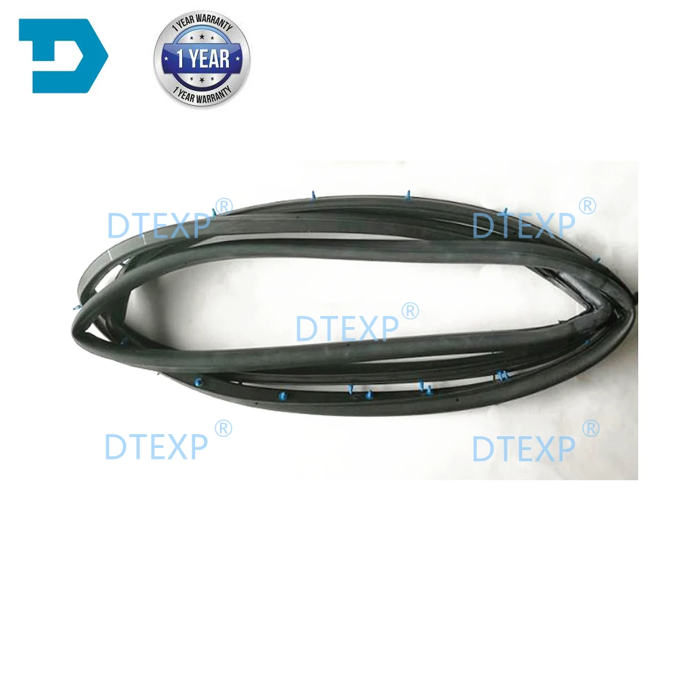 1 Pcs Door Rubber with Clips f - Door Weather Strip 评论和价格