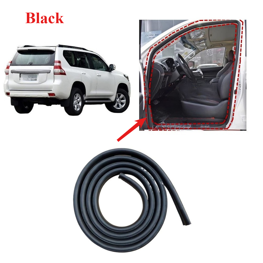 1 Piece Black Door Rubber for  - Door Weather Strip 评论和价格