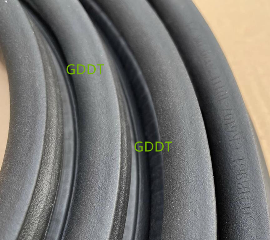 1 Piece Black Door Rubber for  - Door Weather Strip 评论和价格