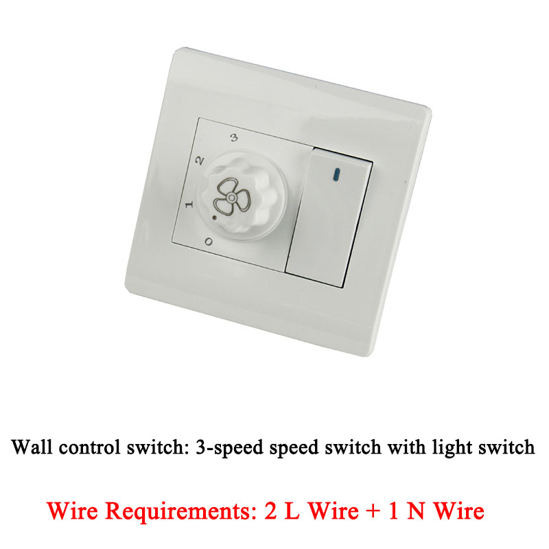 Ceiling Fan Control 3 Gear Spe - Home Improvement Items 评论和价格