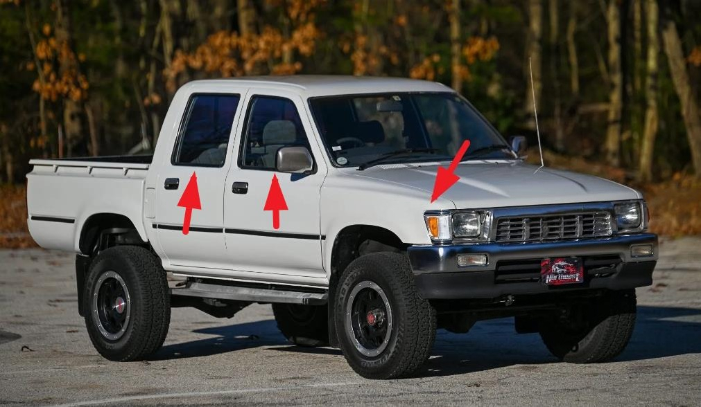 4 Pcs Weatherstrip Moulding Wi - Door Weather Strip 评论和价格
