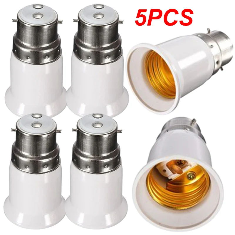1/5PCS B22 to E27 LED Bulb Con - Home Improvement Loan 评论和价格