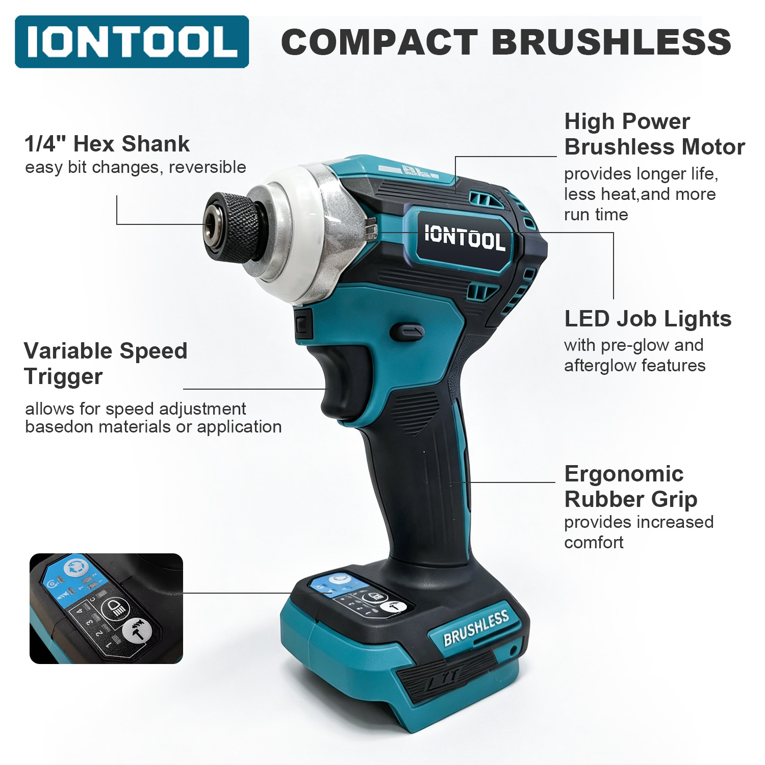 IONTOOL 3600RPM Brushless Cord - Home Improvement Items 评论和价格