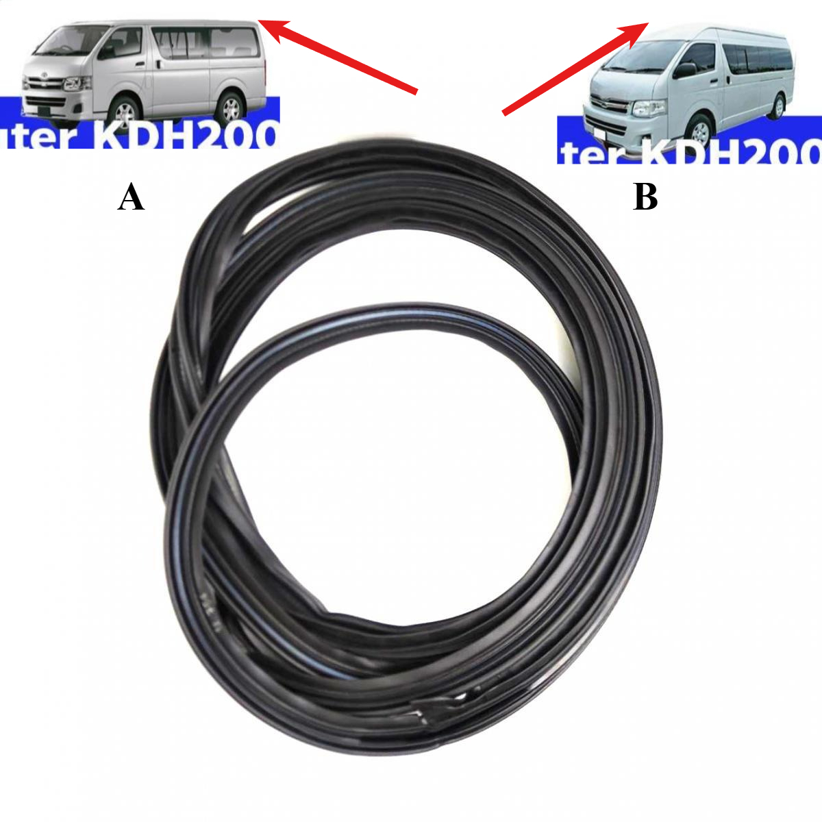 Tail Door Rubber Shell for Hia - Door Weather Strip 评论和价格