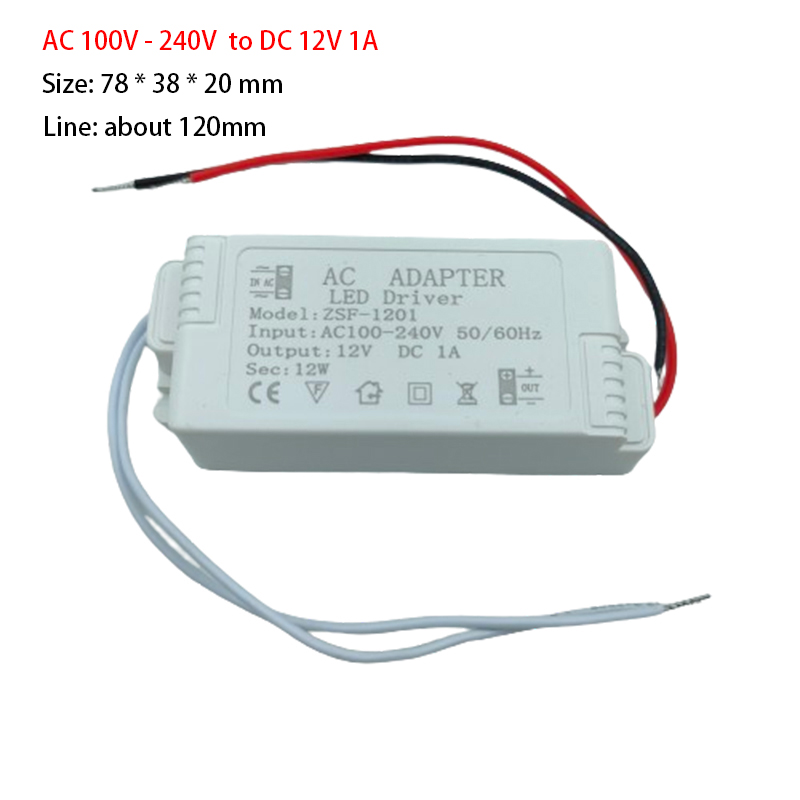 AC 100-240V To DC12V LED Drive - Home Improvement Loan 评论和价格