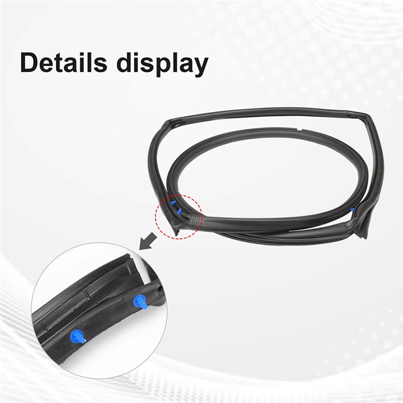 1Pair Front Door Seal Trim Kit - Door Weather Strip 评论和价格