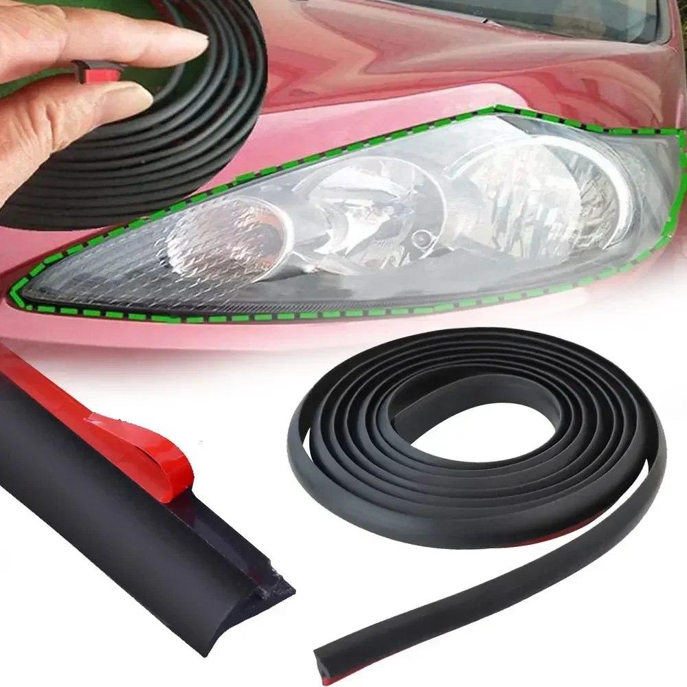 Car 2m Black Universal Slanted - Door Weather Strip 评论和价格